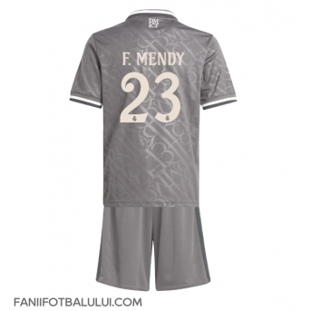 Real Madrid Ferland Mendy #23 Echipament de Fotbal Replică 2024-25 Copii Treilea (+ Șorturi)